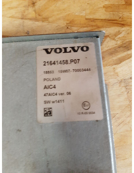 Volvo - Ηλεκτρονική μονάδα ελέγχου: φωτογραφία 2 Volvo - Ηλεκτρονική μονάδα ελέγχου: φωτογραφία 2