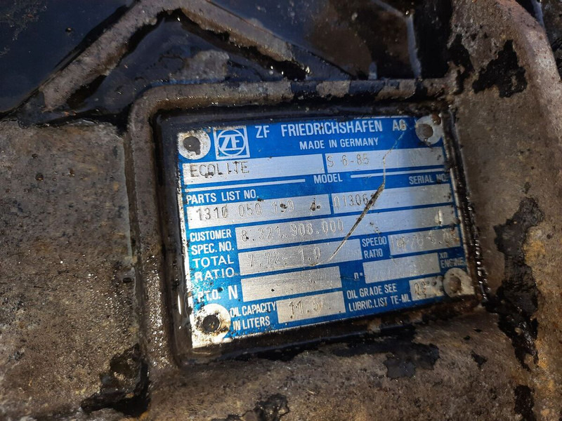 Μίσθωση ZF 16S130 .8S180IT . 6S150C. 8S140 IT.6S80+GV80/ 6S90/ S5-24-3 / 6S ZF 16S130 .8S180IT . 6S150C. 8S140 IT.6S80+GV80/ 6S90/ S5-24-3 / 6S: φωτογραφία 8