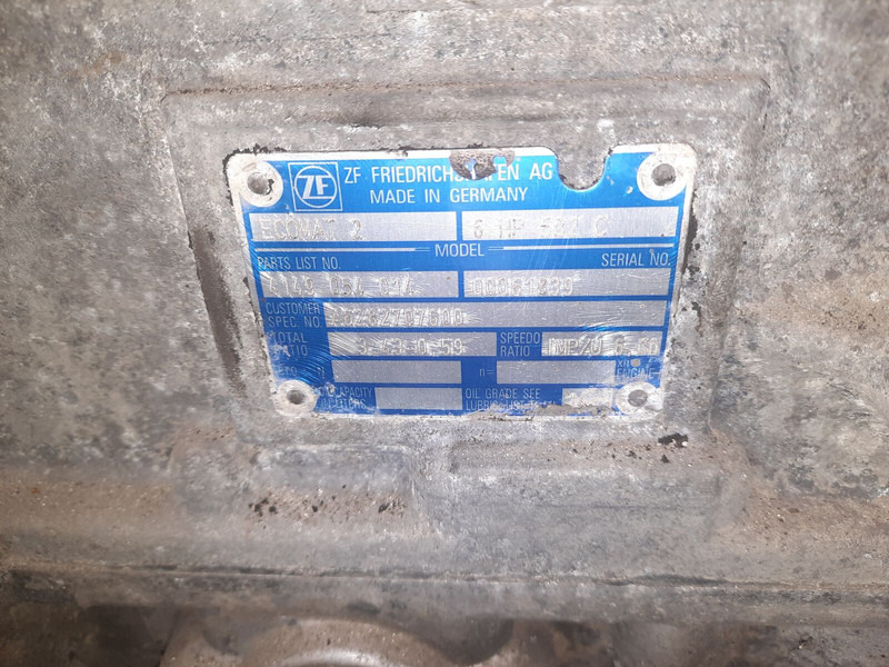 ZF 6HP604C .6HP502C. 6HP552C .6HP602C. 6HP592C. 6HP504C .6HP604C. 6 - Κιβώτιο ταχυτήτων: φωτογραφία 5 ZF 6HP604C .6HP502C. 6HP552C .6HP602C. 6HP592C. 6HP504C .6HP604C. 6 - Κιβώτιο ταχυτήτων: φωτογραφία 5
