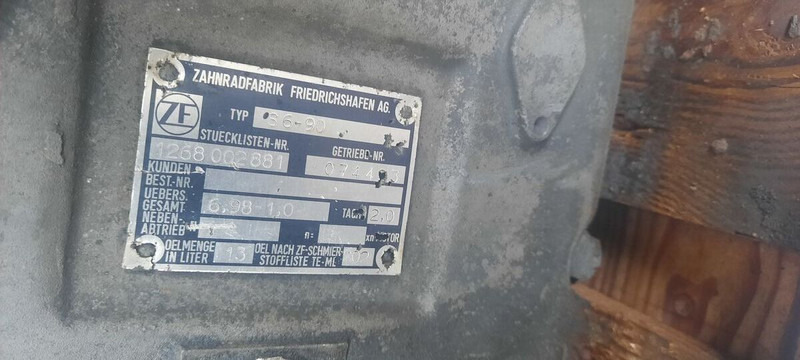 ZF S6-90 . S5-42 - Κιβώτιο ταχυτήτων: φωτογραφία 3 ZF S6-90 . S5-42 - Κιβώτιο ταχυτήτων: φωτογραφία 3