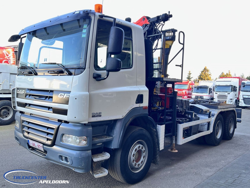 DAF CF 85.410 6x4 Steel springs, Palfinger PK 16001, Palift - Φορτηγό φόρτωσης γάντζου, Φορτηγό με γερανό: φωτογραφία 3 DAF CF 85.410 6x4 Steel springs, Palfinger PK 16001, Palift - Φορτηγό φόρτωσης γάντζου, Φορτηγό με γερανό: φωτογραφία 3