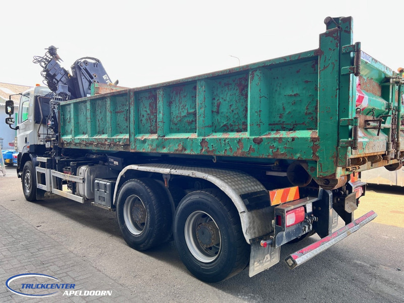 DAF CF 85.410 ATE, Hiab 166, 6x4 Steel spring - Φορτηγό ανατρεπόμενο, Φορτηγό με γερανό: φωτογραφία 4 DAF CF 85.410 ATE, Hiab 166, 6x4 Steel spring - Φορτηγό ανατρεπόμενο, Φορτηγό με γερανό: φωτογραφία 4