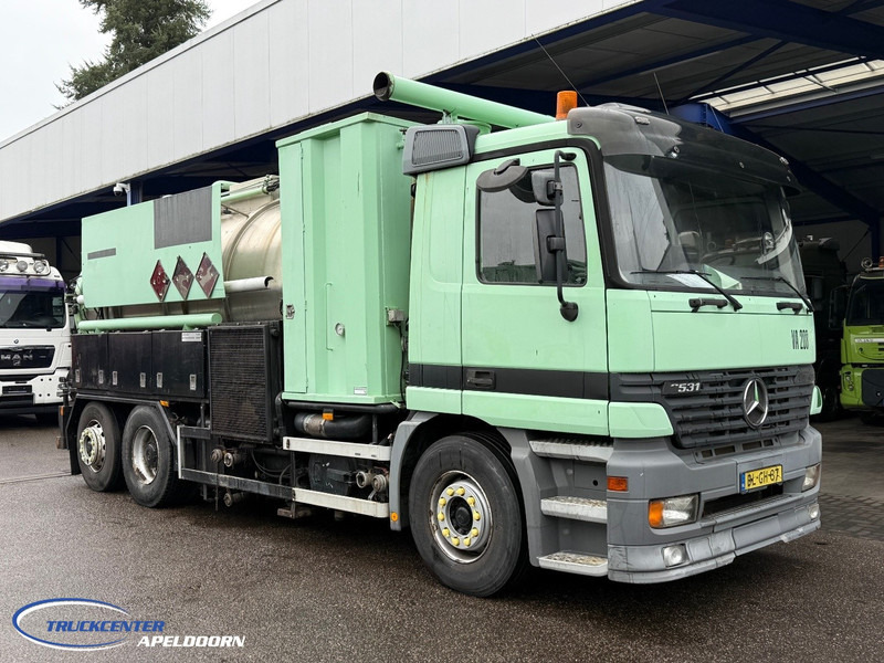 Mercedes-Benz ACTROS 2531 L 6X2/NLA ADR, RVS tank, Naafreductie - Όχημα εκκένωσης βόθρων: φωτογραφία 1 Mercedes-Benz ACTROS 2531 L 6X2/NLA ADR, RVS tank, Naafreductie - Όχημα εκκένωσης βόθρων: φωτογραφία 1