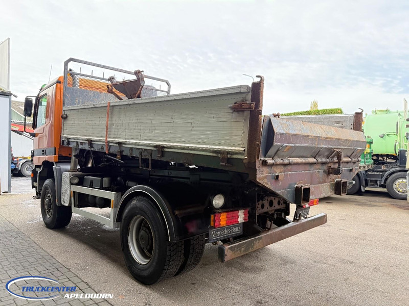 Mercedes-Benz Actros 1831 4x4 Naafreductie, Bladgeveerd, EPS, Originele kilometerstand! - Φορτηγό ανατρεπόμενο: φωτογραφία 4 Mercedes-Benz Actros 1831 4x4 Naafreductie, Bladgeveerd, EPS, Originele kilometerstand! - Φορτηγό ανατρεπόμενο: φωτογραφία 4