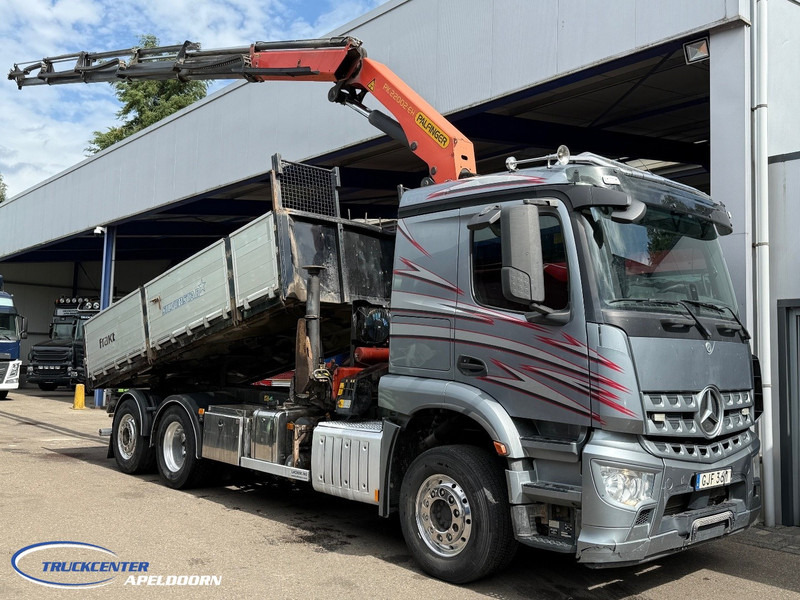 Mercedes-Benz Arocs 2635 Palfinger PK 22002, Stuuras, Euro 6 - Φορτηγό ανατρεπόμενο, Φορτηγό με γερανό: φωτογραφία 1 Mercedes-Benz Arocs 2635 Palfinger PK 22002, Stuuras, Euro 6 - Φορτηγό ανατρεπόμενο, Φορτηγό με γερανό: φωτογραφία 1