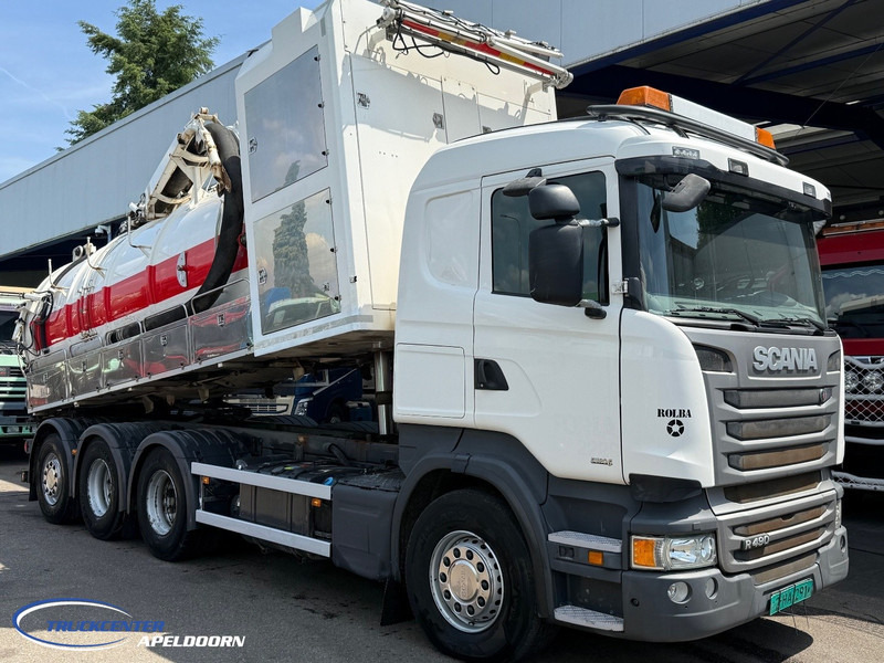 Scania R490 Euro 6, Rolba Inox / Edelstahl, 8x4 - Όχημα εκκένωσης βόθρων: φωτογραφία 1 Scania R490 Euro 6, Rolba Inox / Edelstahl, 8x4 - Όχημα εκκένωσης βόθρων: φωτογραφία 1