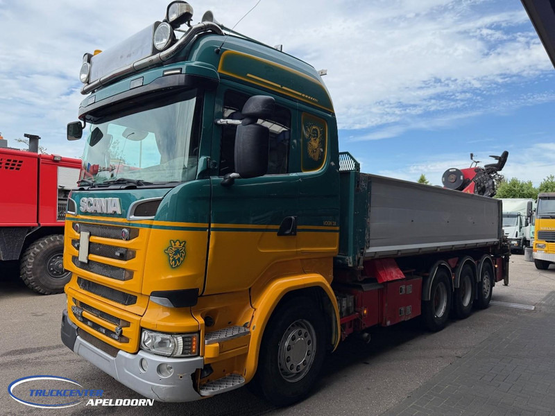 Scania R580 V8 8x4 Reduction axles, HMF 2620 K5 - Φορτηγό ανατρεπόμενο, Φορτηγό με γερανό: φωτογραφία 3 Scania R580 V8 8x4 Reduction axles, HMF 2620 K5 - Φορτηγό ανατρεπόμενο, Φορτηγό με γερανό: φωτογραφία 3