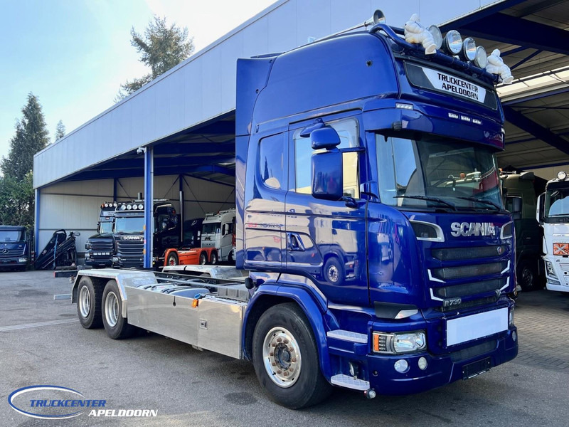 Scania R730 V8 6x4, Retarder, Clutch, PTO - Φορτηγό σασί: φωτογραφία 1 Scania R730 V8 6x4, Retarder, Clutch, PTO - Φορτηγό σασί: φωτογραφία 1
