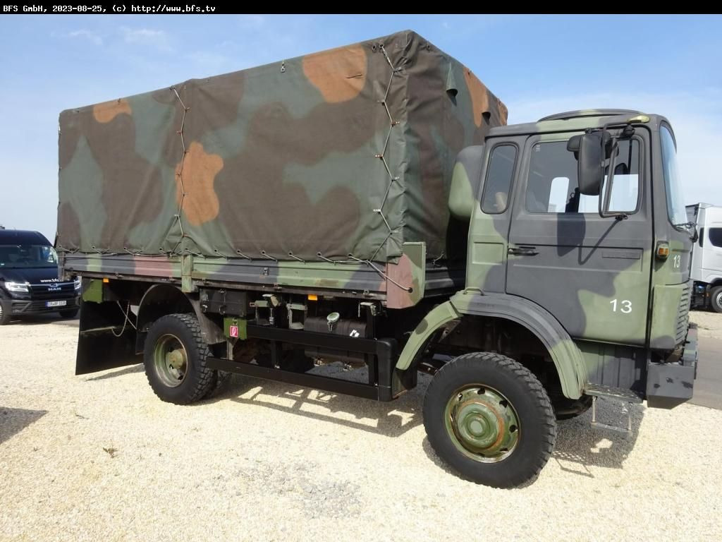Iveco Magirus 110-17 AW oldtimerfähig - Φορτηγό μουσαμάς: φωτογραφία 1 Iveco Magirus 110-17 AW oldtimerfähig - Φορτηγό μουσαμάς: φωτογραφία 1
