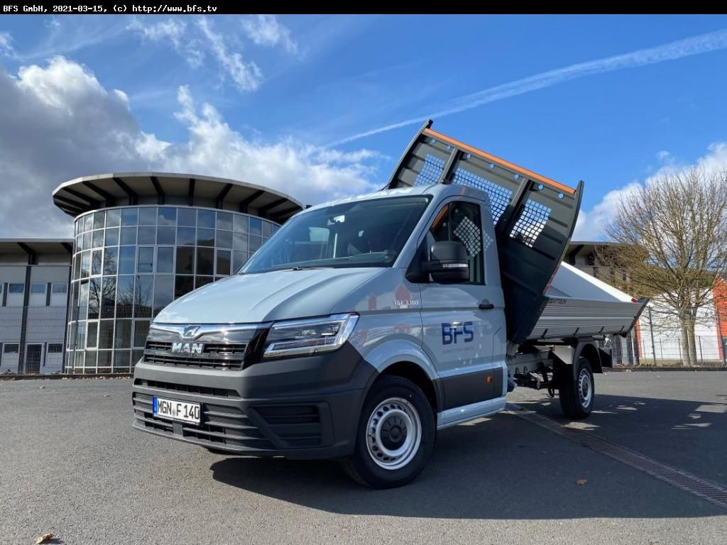 MAN TGE 3.180 4x2 F SB Dreiseitenkipper - Όχημα με ανατρεπομενη καροτσα: φωτογραφία 1 MAN TGE 3.180 4x2 F SB Dreiseitenkipper - Όχημα με ανατρεπομενη καροτσα: φωτογραφία 1