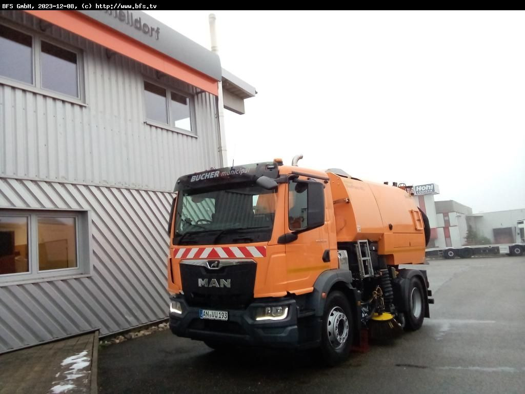 MAN TGM 18.250 4x2 BL Bucher V65_Twin - Σάρωθρο δρόμων: φωτογραφία 1 MAN TGM 18.250 4x2 BL Bucher V65_Twin - Σάρωθρο δρόμων: φωτογραφία 1