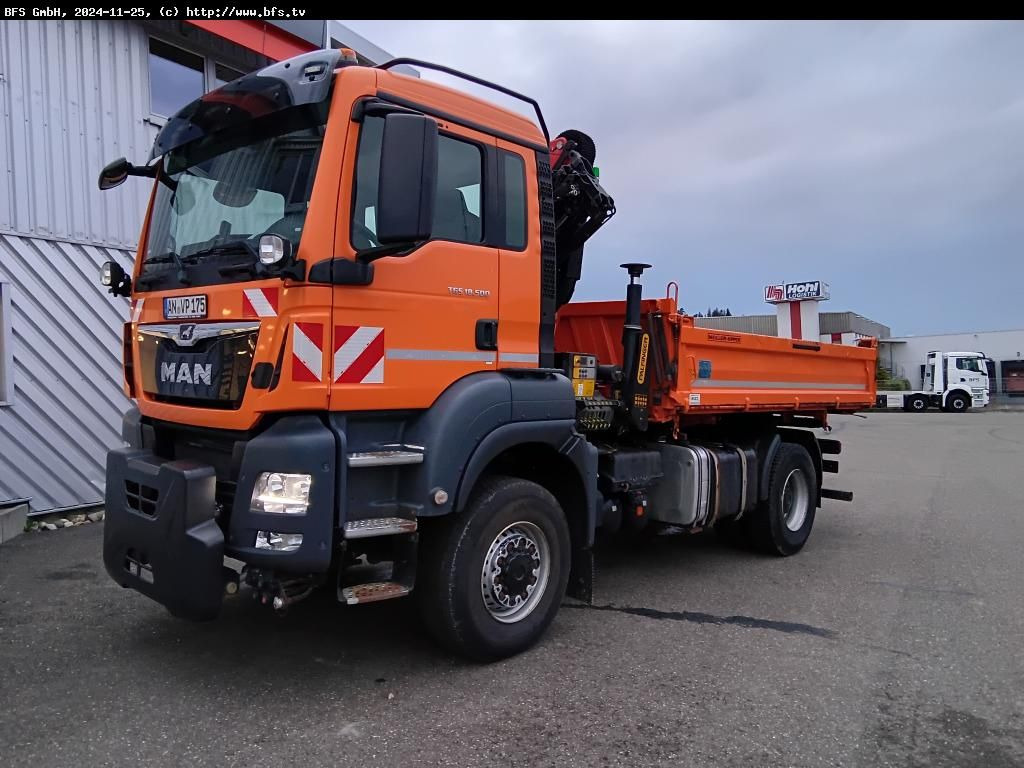 MAN TGS 18.500 4x4 BL  Palfinger, WiDi, Hydrodrive - Φορτηγό ανατρεπόμενο: φωτογραφία 1 MAN TGS 18.500 4x4 BL  Palfinger, WiDi, Hydrodrive - Φορτηγό ανατρεπόμενο: φωτογραφία 1