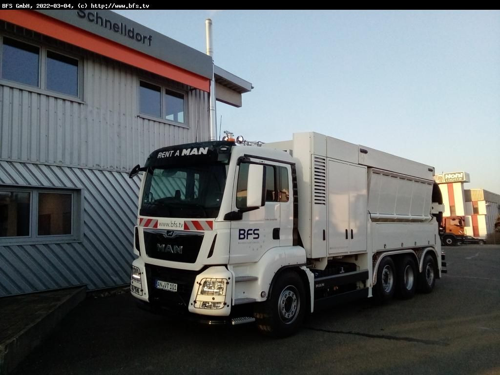MAN TGS 35.510 8X4-4 BL RSP Saugbagger - Όχημα εκκένωσης βόθρων: φωτογραφία 1 MAN TGS 35.510 8X4-4 BL RSP Saugbagger - Όχημα εκκένωσης βόθρων: φωτογραφία 1