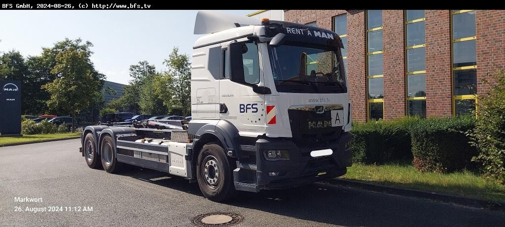 MAN TGS (TG3) 26.510 6x2-4 BL CH HIAB - Φορτηγό φόρτωσης γάντζου: φωτογραφία 1 MAN TGS (TG3) 26.510 6x2-4 BL CH HIAB - Φορτηγό φόρτωσης γάντζου: φωτογραφία 1