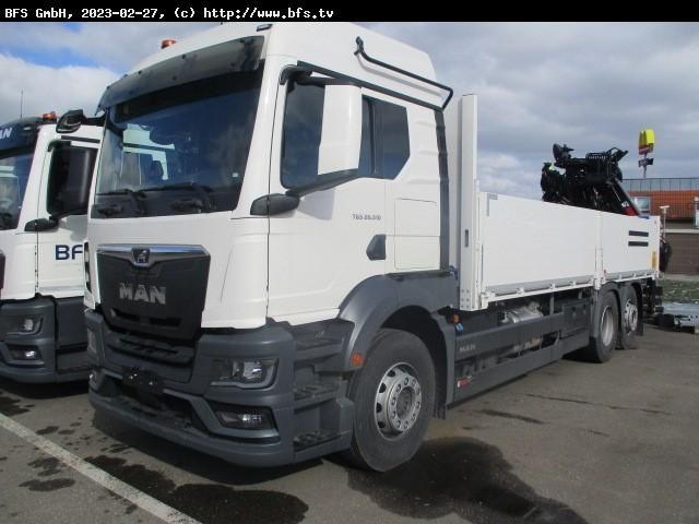 MAN TGS (TG3) 26.510 6x2-4 BL HIAB 232ES-5 X-HIPRO - Φορτηγό με ανοιχτή καρότσα: φωτογραφία 1 MAN TGS (TG3) 26.510 6x2-4 BL HIAB 232ES-5 X-HIPRO - Φορτηγό με ανοιχτή καρότσα: φωτογραφία 1