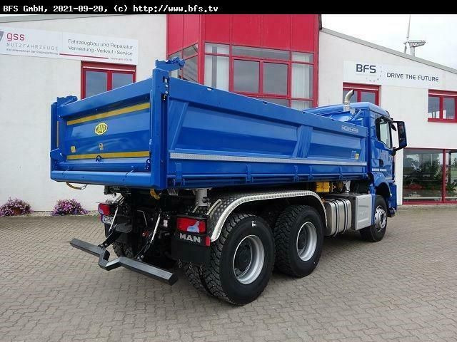 MAN TGS (TG3) 33.470 6x4 BB 3-Achsen, 3-Seiten Meill - Φορτηγό ανατρεπόμενο: φωτογραφία 3 MAN TGS (TG3) 33.470 6x4 BB 3-Achsen, 3-Seiten Meill - Φορτηγό ανατρεπόμενο: φωτογραφία 3