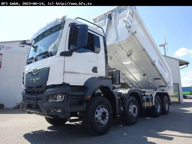 MAN TGS (TG3) 35.470 8x4 BB CH Hinterkipper Stahl H - Φορτηγό καδοφόρος φορτωτής: φωτογραφία 1 MAN TGS (TG3) 35.470 8x4 BB CH Hinterkipper Stahl H - Φορτηγό καδοφόρος φορτωτής: φωτογραφία 1