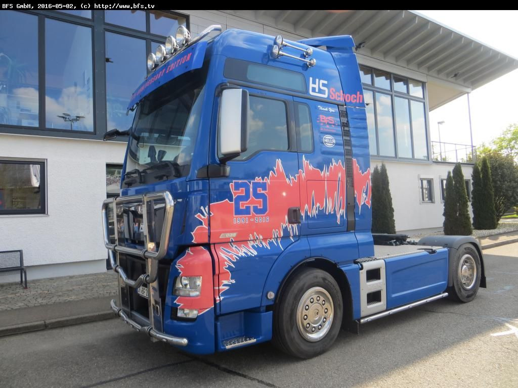 MAN TGX 18.560 4x2 BLS Euro 6 HS Schoch Edition 2016 MAN TGX 18.560 4x2 BLS Euro 6 HS Schoch Edition 2016 - Τράκτορας: φωτογραφία 1 MAN TGX 18.560 4x2 BLS Euro 6 HS Schoch Edition 2016 MAN TGX 18.560 4x2 BLS Euro 6 HS Schoch Edition 2016 - Τράκτορας: φωτογραφία 1