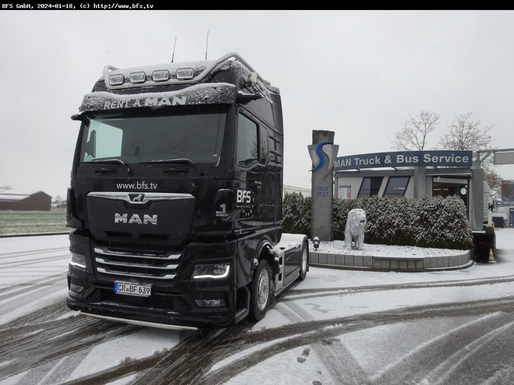 MAN TGX (TG3) 18.640 4x2 LL SA D38, Spiegellos - Τράκτορας: φωτογραφία 1 MAN TGX (TG3) 18.640 4x2 LL SA D38, Spiegellos - Τράκτορας: φωτογραφία 1