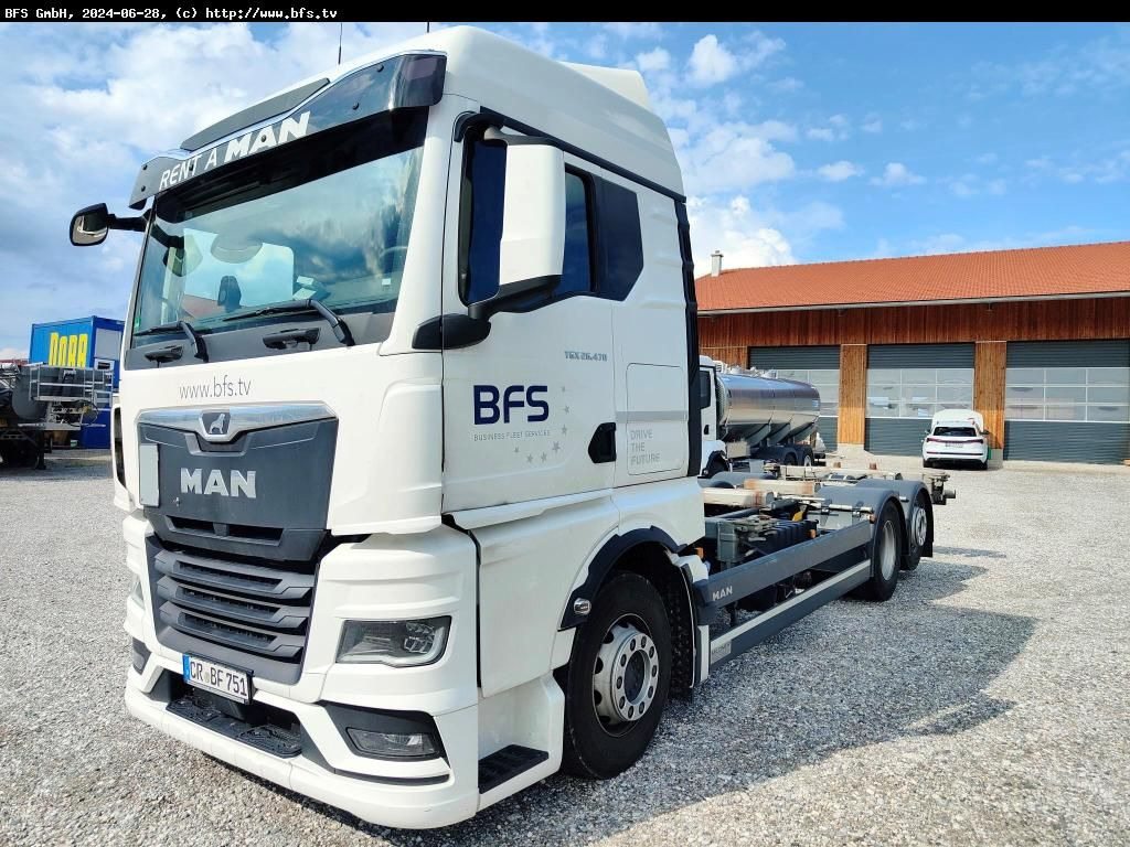 MAN TGX (TG3) 26.470 6x2-4 LL BDF Mildner - Φορτηγό μεταφοράς εμπορευματοκιβωτίων/ Κινητό αμάξωμα: φωτογραφία 1 MAN TGX (TG3) 26.470 6x2-4 LL BDF Mildner - Φορτηγό μεταφοράς εμπορευματοκιβωτίων/ Κινητό αμάξωμα: φωτογραφία 1