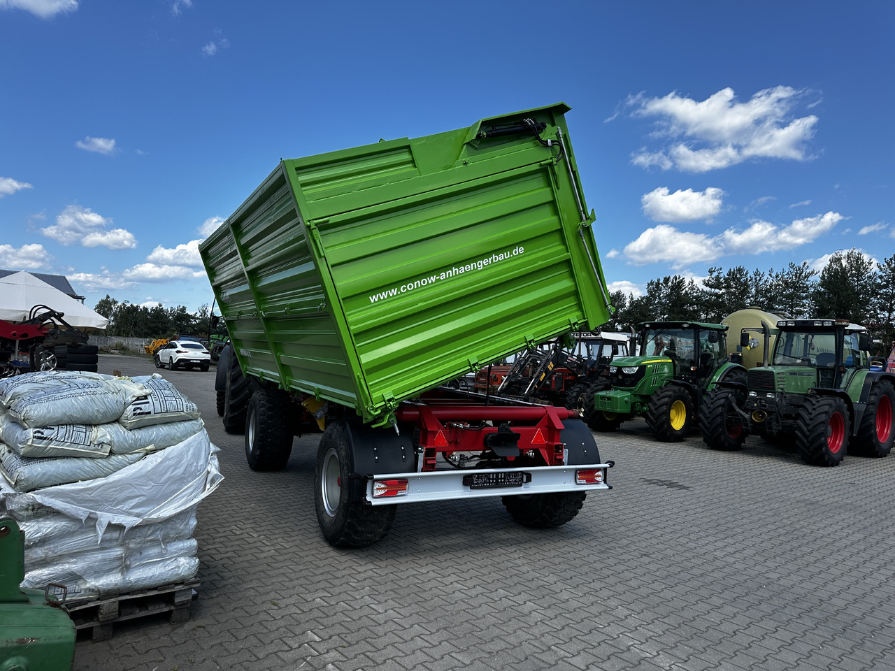 Conow HW 180 V 9 3 strony wywrot 18 ton - Ανατρεπόμενη ρυμούλκα για τρακτέρ: φωτογραφία 4 Conow HW 180 V 9 3 strony wywrot 18 ton - Ανατρεπόμενη ρυμούλκα για τρακτέρ: φωτογραφία 4