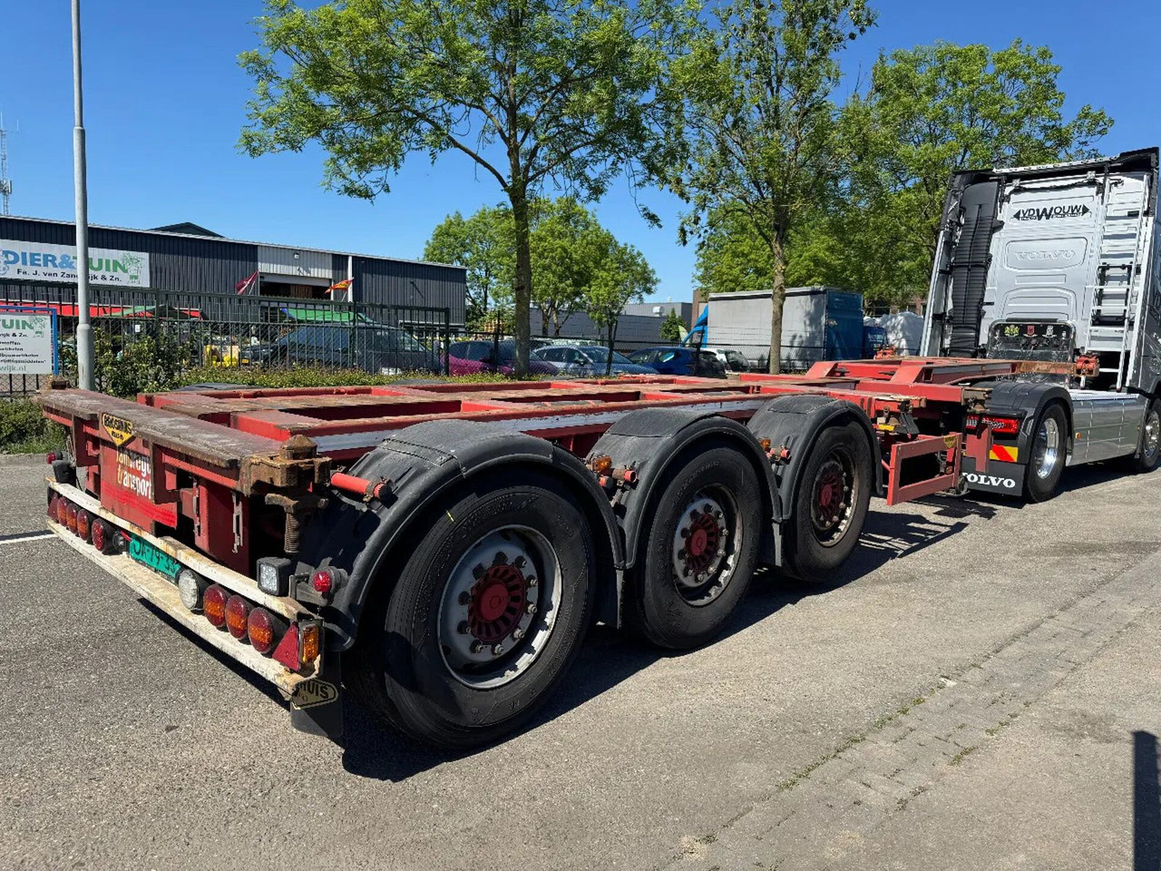 Broshuis 3 UCC-39/45 EU - 3 AXLE SAF + LIFTING AXLE - Επικαθήμενο μεταφοράς εμπορευματοκιβωτίων/ Κινητό αμάξωμα: φωτογραφία 2 Broshuis 3 UCC-39/45 EU - 3 AXLE SAF + LIFTING AXLE - Επικαθήμενο μεταφοράς εμπορευματοκιβωτίων/ Κινητό αμάξωμα: φωτογραφία 2