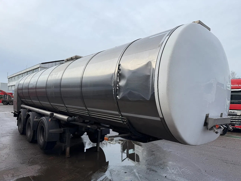 Burg O-3-45T, 2 AXEL STEERING,34000 LITER - Επικαθήμενο βυτίο: φωτογραφία 3 Burg O-3-45T, 2 AXEL STEERING,34000 LITER - Επικαθήμενο βυτίο: φωτογραφία 3