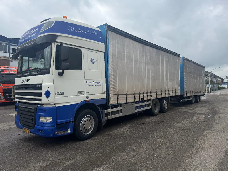 DAF XF 105.410 6X2 EURO 5 + GROENEWEGEN HANGER - Φορτηγό μουσαμάς: φωτογραφία 1 DAF XF 105.410 6X2 EURO 5 + GROENEWEGEN HANGER - Φορτηγό μουσαμάς: φωτογραφία 1