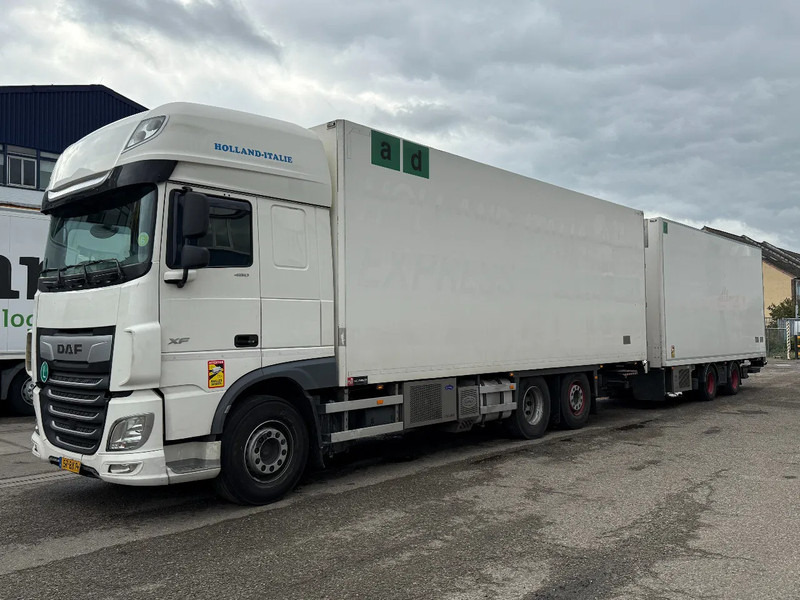 DAF XF 480 6X2 + 2 AXLE HANGER + TRS COOLING + DHOLLANDIA LIFT (2x) - Φορτηγό ψυγείο: φωτογραφία 1 DAF XF 480 6X2 + 2 AXLE HANGER + TRS COOLING + DHOLLANDIA LIFT (2x) - Φορτηγό ψυγείο: φωτογραφία 1