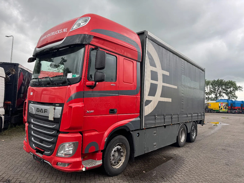 DAF XF 480 6X2 EURO 6 2018 AUTOMATIC - Φορτηγό μουσαμάς: φωτογραφία 1 DAF XF 480 6X2 EURO 6 2018 AUTOMATIC - Φορτηγό μουσαμάς: φωτογραφία 1