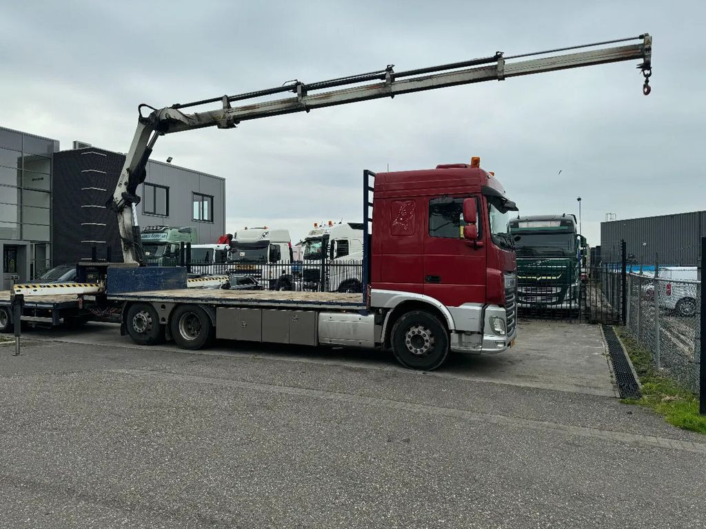 DAF XF 510 6X2 EURO 6 + HIAB 166 HI PRO + REMOTE CON - Φορτηγό με ανοιχτή καρότσα, Φορτηγό με γερανό: φωτογραφία 3 DAF XF 510 6X2 EURO 6 + HIAB 166 HI PRO + REMOTE CON - Φορτηγό με ανοιχτή καρότσα, Φορτηγό με γερανό: φωτογραφία 3