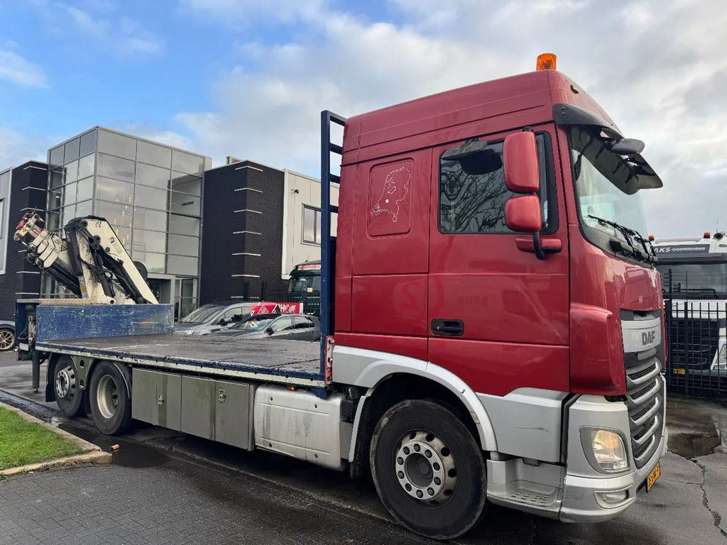 DAF XF 510 6X2 EURO 6 + HIAB 166 HI PRO + REMOTE CON - Φορτηγό με γερανό, Φορτηγό με ανοιχτή καρότσα: φωτογραφία 2 DAF XF 510 6X2 EURO 6 + HIAB 166 HI PRO + REMOTE CON - Φορτηγό με γερανό, Φορτηγό με ανοιχτή καρότσα: φωτογραφία 2
