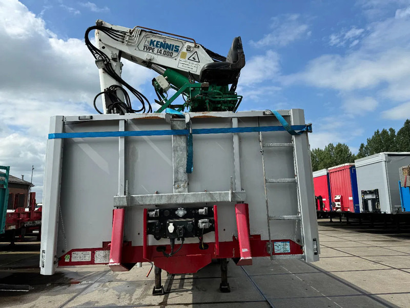 Floor FLO 18 30 S2 + KENNIS CRANE 3X STEERING AXLE - Επικαθήμενο πλατφόρμα/ Καρότσα: φωτογραφία 2 Floor FLO 18 30 S2 + KENNIS CRANE 3X STEERING AXLE - Επικαθήμενο πλατφόρμα/ Καρότσα: φωτογραφία 2