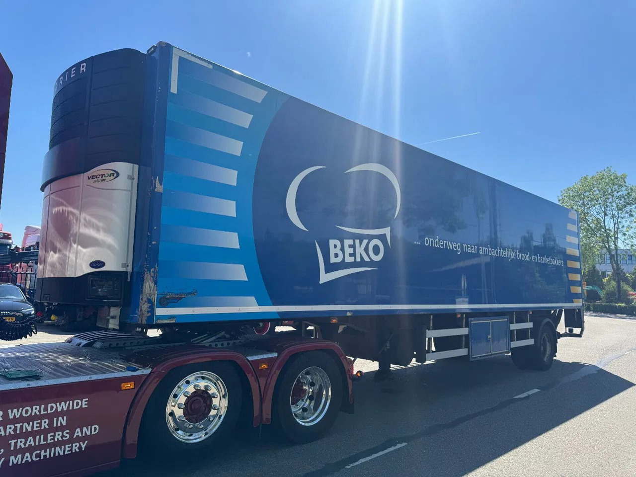 HRD SKFG - BPW AXLE + CARRIER VECTOR 1850MT - Επικαθήμενο ψυγείο: φωτογραφία 1 HRD SKFG - BPW AXLE + CARRIER VECTOR 1850MT - Επικαθήμενο ψυγείο: φωτογραφία 1