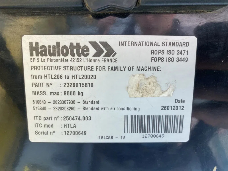 Τηλεσκοπικός φορτωτής Haulotte HTL 4017 - 4X4X4 - 5.617 HOURS - 17 METER - 4.000 KG: φωτογραφία 19 Τηλεσκοπικός φορτωτής Haulotte HTL 4017 - 4X4X4 - 5.617 HOURS - 17 METER - 4.000 KG: φωτογραφία 19