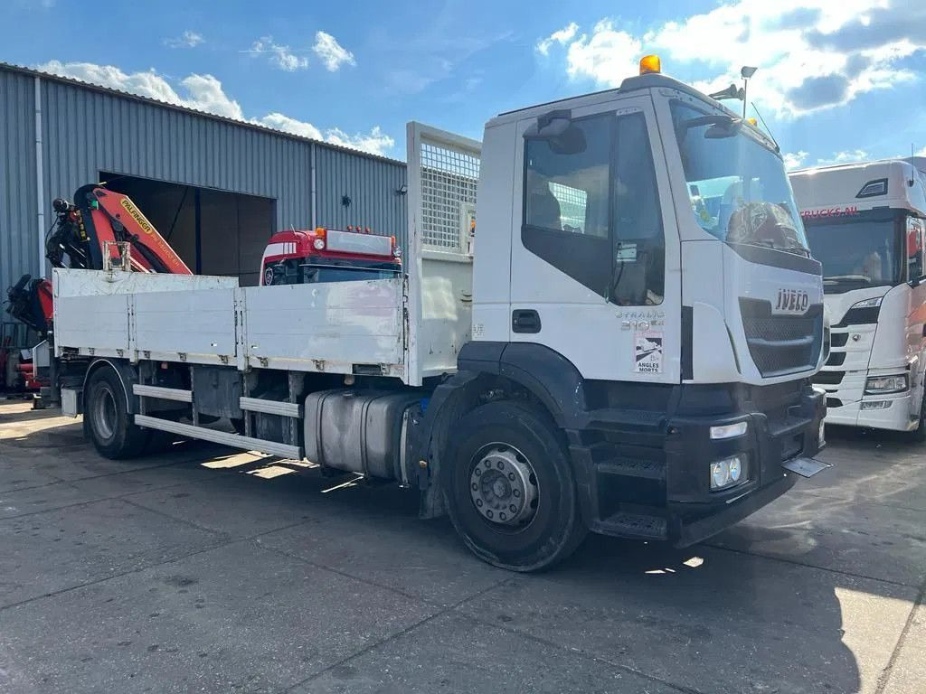 Iveco Stralis 310 PALFINGER PK14002 - MOTOR DEFECT - Φορτηγό με ανοιχτή καρότσα, Φορτηγό με γερανό: φωτογραφία 3 Iveco Stralis 310 PALFINGER PK14002 - MOTOR DEFECT - Φορτηγό με ανοιχτή καρότσα, Φορτηγό με γερανό: φωτογραφία 3
