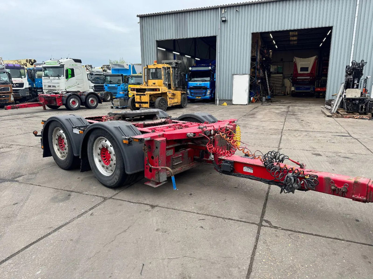 Krone ZZ 2X SAF AXLE UITSCHUIFBARE AANSLUITING - Ρυμούλκα dolly: φωτογραφία 1 Krone ZZ 2X SAF AXLE UITSCHUIFBARE AANSLUITING - Ρυμούλκα dolly: φωτογραφία 1
