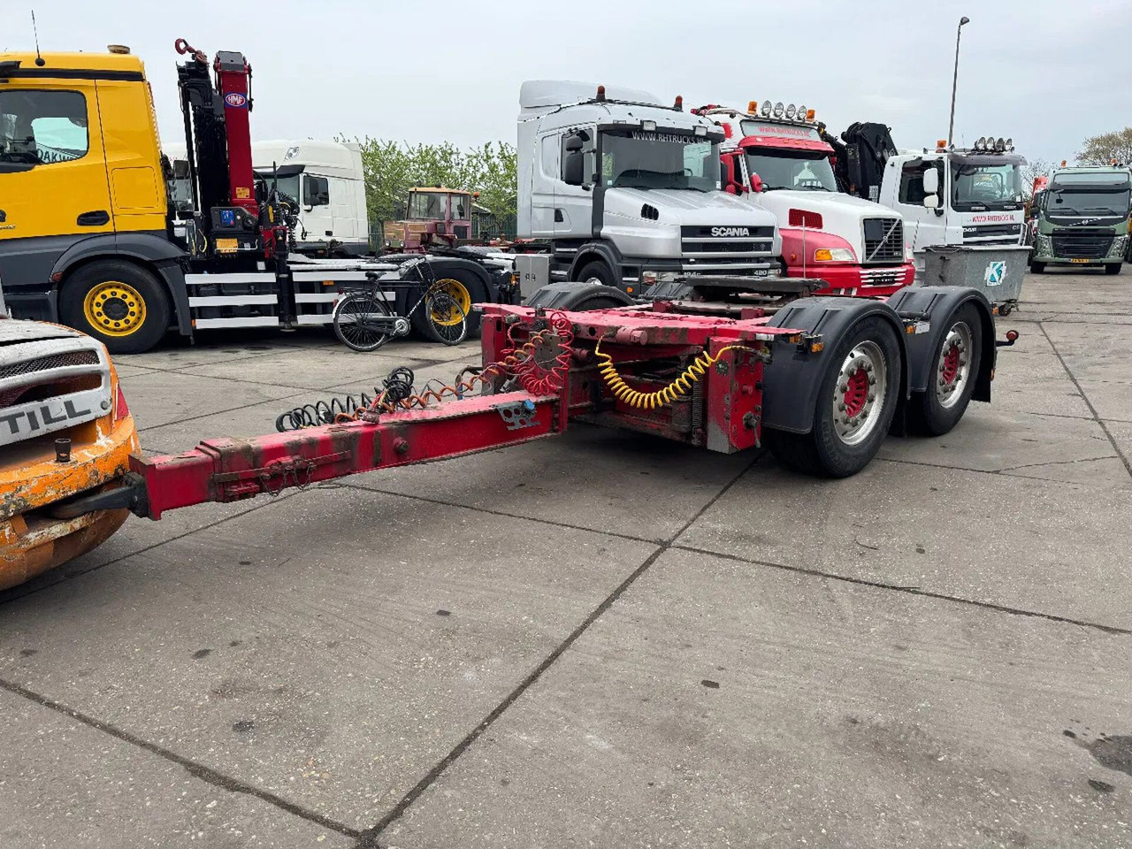 Krone ZZ 2X SAF AXLE UITSCHUIFBARE AANSLUITING - Ρυμούλκα dolly: φωτογραφία 2 Krone ZZ 2X SAF AXLE UITSCHUIFBARE AANSLUITING - Ρυμούλκα dolly: φωτογραφία 2