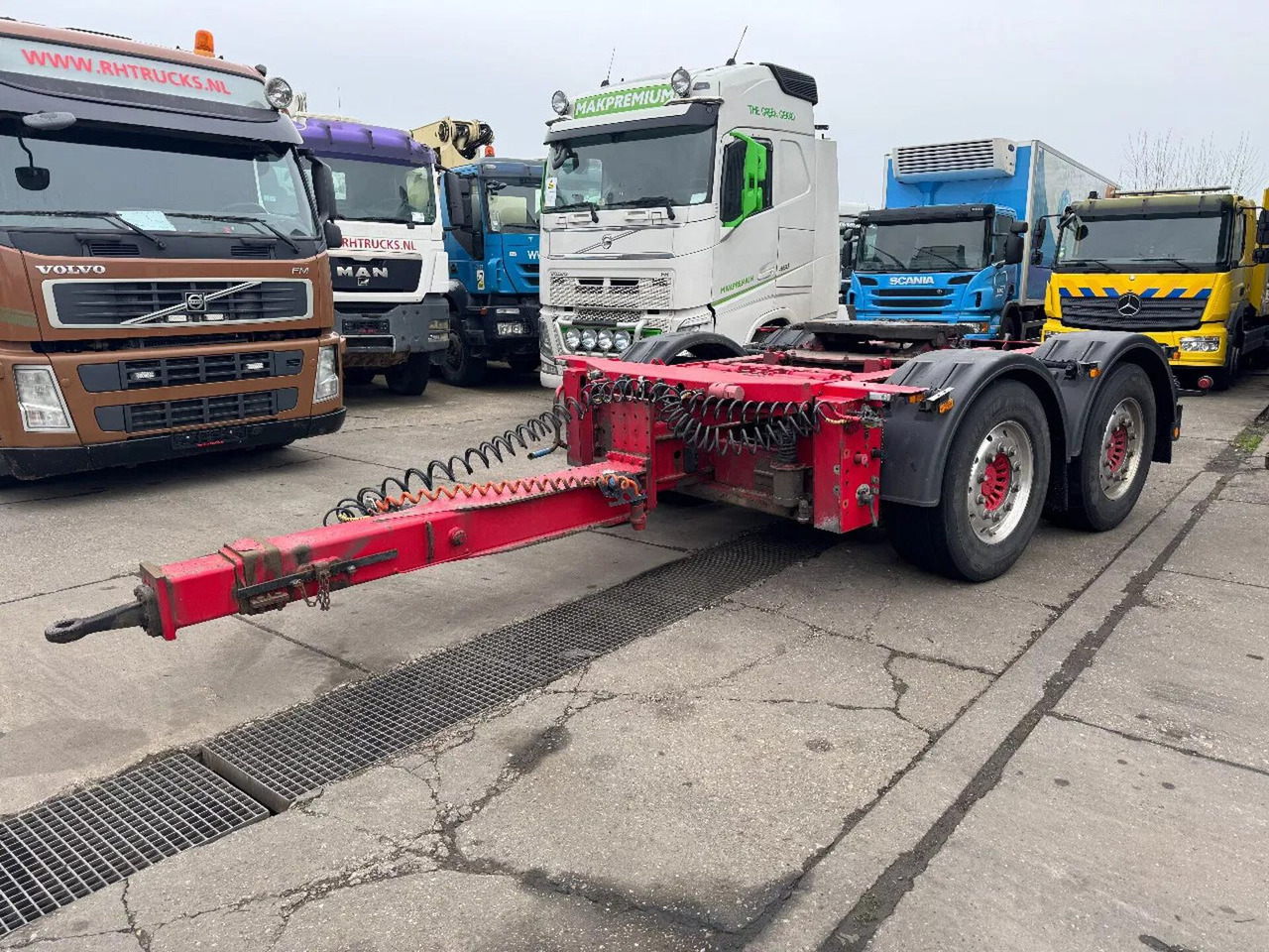 Krone ZZ 2X SAF AXLE UITSCHUIFBARE AANSLUITING - Ρυμούλκα dolly: φωτογραφία 1 Krone ZZ 2X SAF AXLE UITSCHUIFBARE AANSLUITING - Ρυμούλκα dolly: φωτογραφία 1