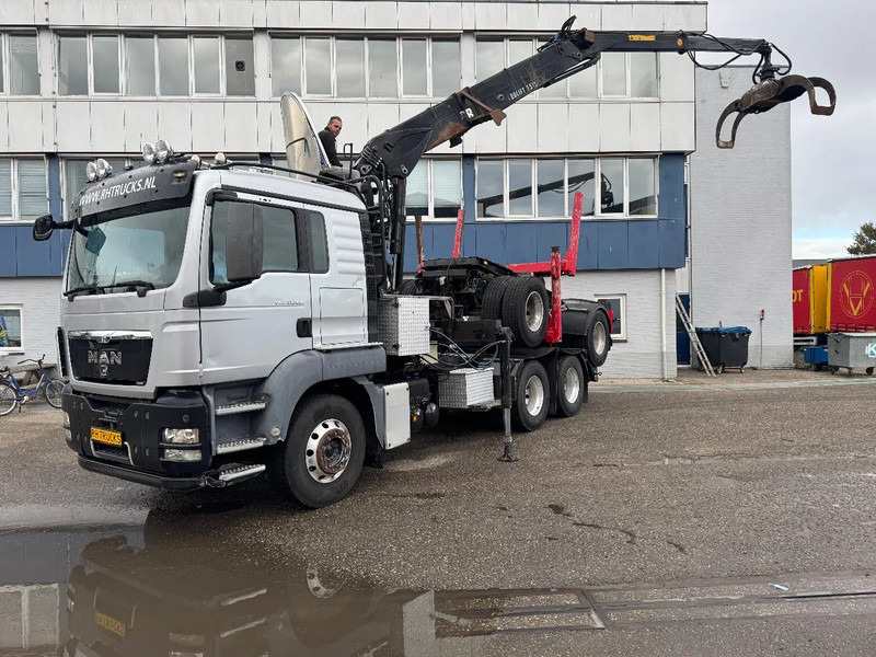 MAN TGS 33.480 6X4 + HIAB 251S.82 + TRAILER 2 AXLE KRAEMER - Φορτηγό ξυλείας, Φορτηγό με γερανό: φωτογραφία 1 MAN TGS 33.480 6X4 + HIAB 251S.82 + TRAILER 2 AXLE KRAEMER - Φορτηγό ξυλείας, Φορτηγό με γερανό: φωτογραφία 1