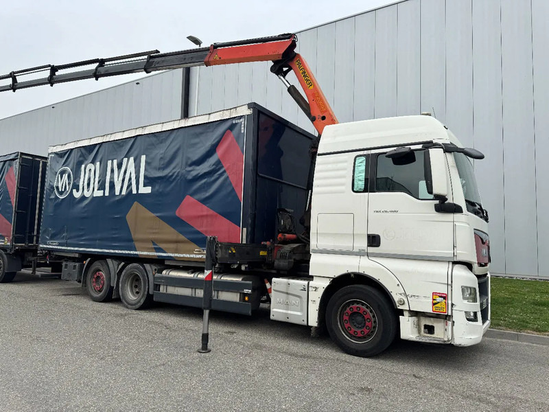MAN TGX 26.480 6X2 - EURO 6 + PALFINGER PK20002 + REMOTE + LIFTING AXLE - Φορτηγό με γερανό: φωτογραφία 2 MAN TGX 26.480 6X2 - EURO 6 + PALFINGER PK20002 + REMOTE + LIFTING AXLE - Φορτηγό με γερανό: φωτογραφία 2