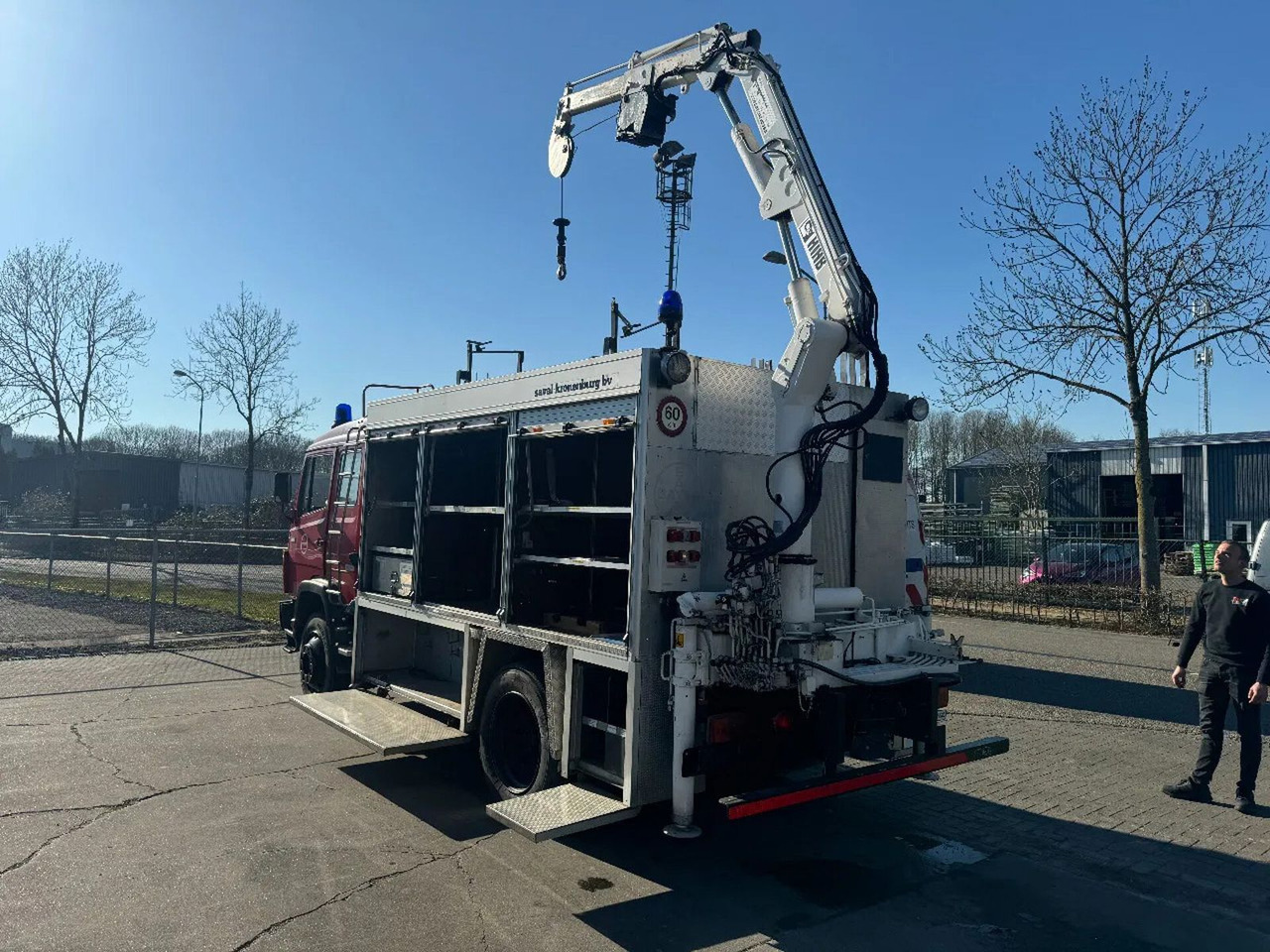 Mercedes-Benz 1117 4X2 FIRE TRUCK HIAB 050A ONLY 105787 KM - Φορτηγό, Φορτηγό με γερανό: φωτογραφία 4 Mercedes-Benz 1117 4X2 FIRE TRUCK HIAB 050A ONLY 105787 KM - Φορτηγό, Φορτηγό με γερανό: φωτογραφία 4