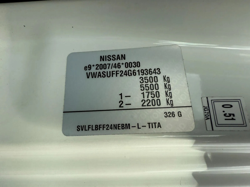 Ελαφρύ επαγγελματικό Nissan Cabstar 35.12 + PALFINGER 20 METER - AERIAL PLATFORM: φωτογραφία 19