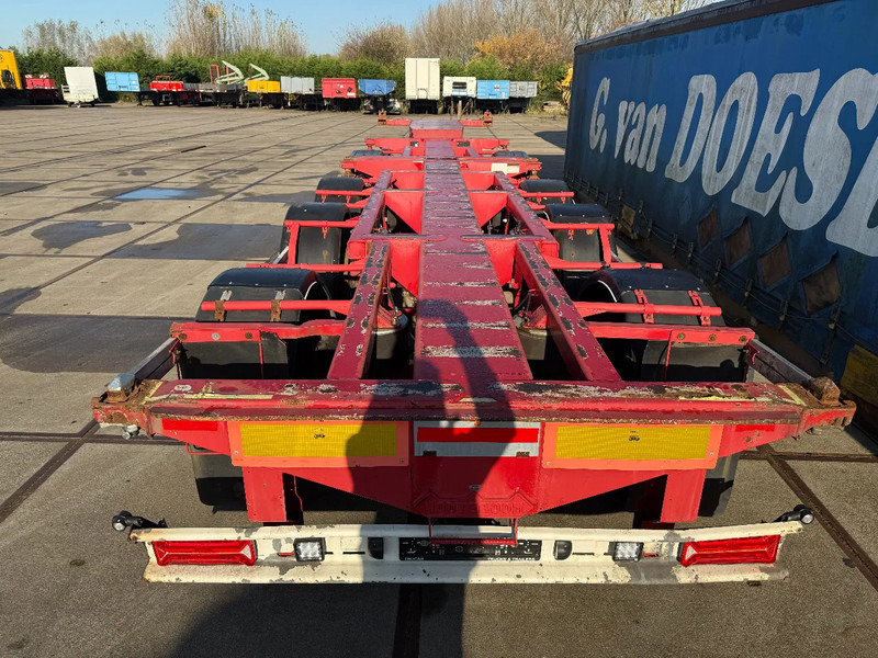 Nooteboom CT-53-04D + CT-26-01,COMBITRAILER 2x20-30-40-45ft HC, 3 X LIFT 2 X STUUR TUV TILL 08-03-2026 - Επικαθήμενο μεταφοράς εμπορευματοκιβωτίων/ Κινητό αμάξωμα: φωτογραφία 3 Nooteboom CT-53-04D + CT-26-01,COMBITRAILER 2x20-30-40-45ft HC, 3 X LIFT 2 X STUUR TUV TILL 08-03-2026 - Επικαθήμενο μεταφοράς εμπορευματοκιβωτίων/ Κινητό αμάξωμα: φωτογραφία 3