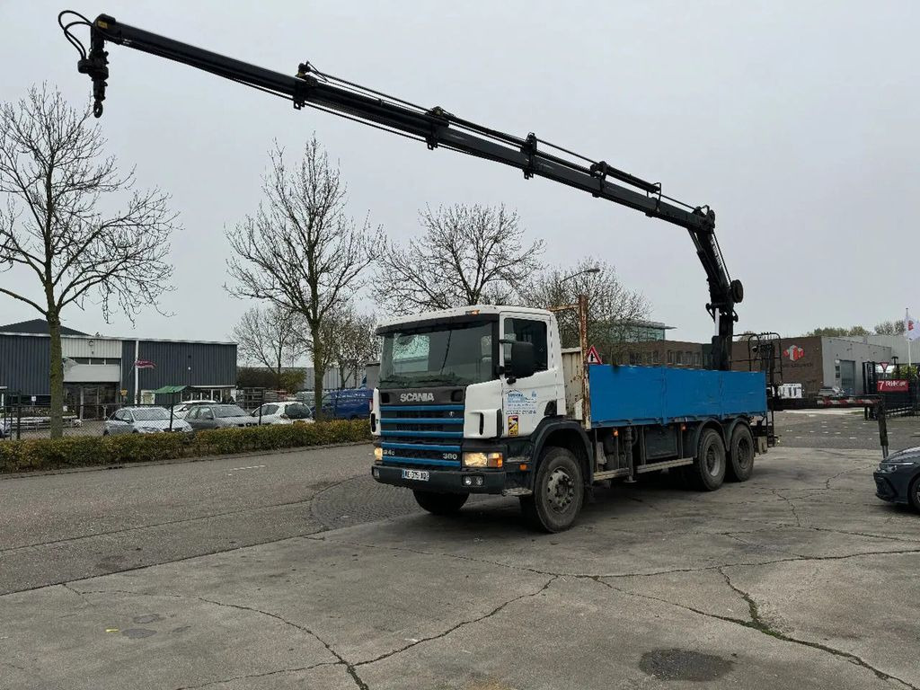 Scania P124-360 6X4 EURO 2 HIAB 200 C-5 ALL 2000 - Φορτηγό με γερανό, Φορτηγό με ανοιχτή καρότσα: φωτογραφία 2 Scania P124-360 6X4 EURO 2 HIAB 200 C-5 ALL 2000 - Φορτηγό με γερανό, Φορτηγό με ανοιχτή καρότσα: φωτογραφία 2