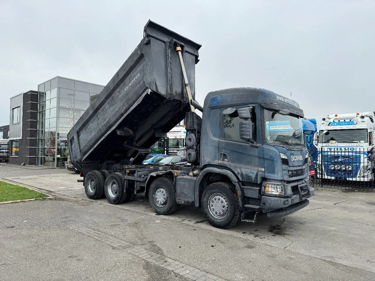 Scania P410 8X4 KH KIPPER FULL STEEL - Φορτηγό ανατρεπόμενο: φωτογραφία 1 Scania P410 8X4 KH KIPPER FULL STEEL - Φορτηγό ανατρεπόμενο: φωτογραφία 1