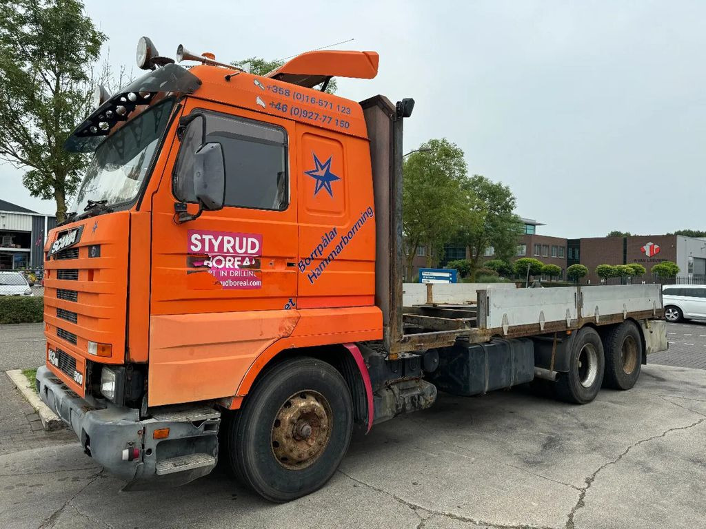 Scania R143-500 V8 6X4 + MANUAL GEARBOX - Φορτηγό με ανοιχτή καρότσα: φωτογραφία 1 Scania R143-500 V8 6X4 + MANUAL GEARBOX - Φορτηγό με ανοιχτή καρότσα: φωτογραφία 1
