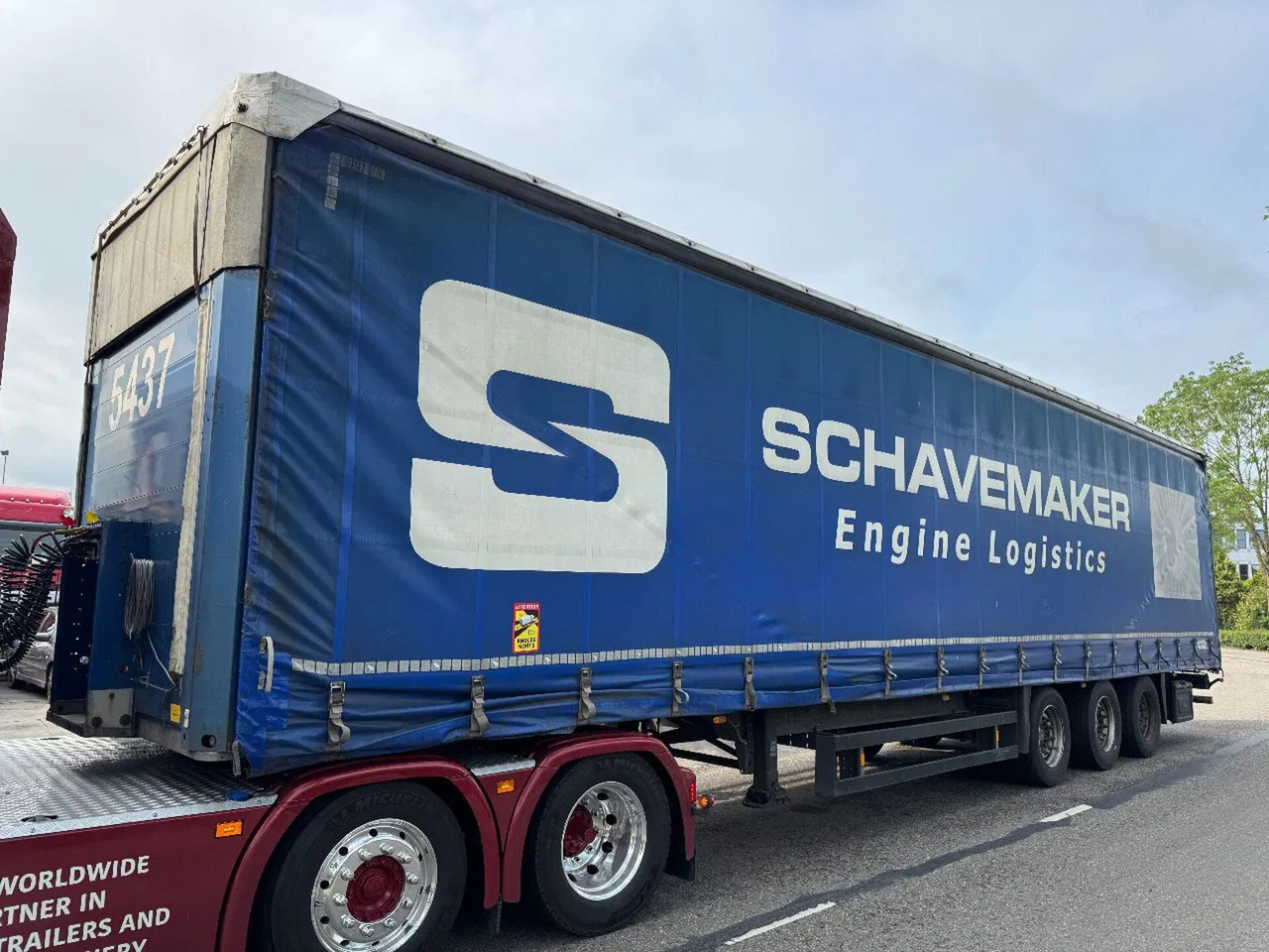 Επικαθήμενο κουρτίνα Schmitz Cargobull SCS 24/L - 3 AXLE SAF MEGA: φωτογραφία 1