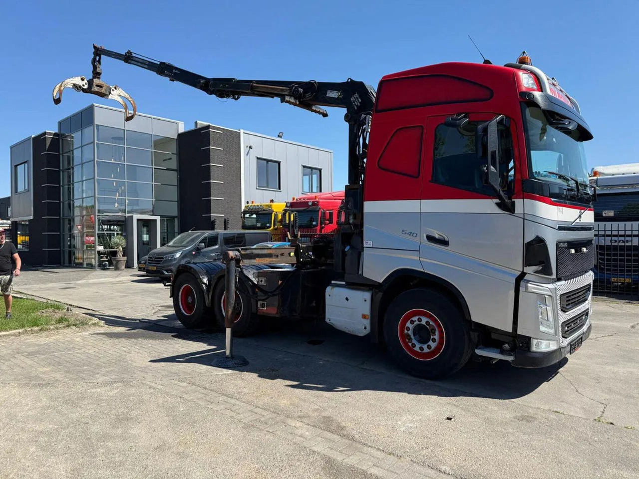 Volvo FH 540 6X4 - EURO 6 + PALFINGER EPSILON S260Z96 - Φορτηγό με γερανό: φωτογραφία 1 Volvo FH 540 6X4 - EURO 6 + PALFINGER EPSILON S260Z96 - Φορτηγό με γερανό: φωτογραφία 1