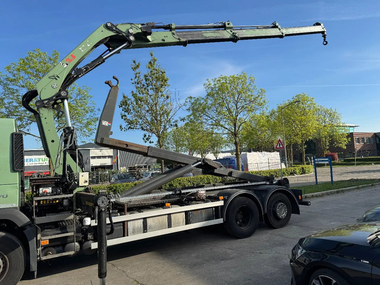 Volvo FM 370 6X2 VDL 21T + HIAB 211 + REMOTE CONTROL - Φορτηγό φόρτωσης γάντζου, Φορτηγό με γερανό: φωτογραφία 3 Volvo FM 370 6X2 VDL 21T + HIAB 211 + REMOTE CONTROL - Φορτηγό φόρτωσης γάντζου, Φορτηγό με γερανό: φωτογραφία 3